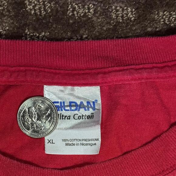 🇺🇸 Gildan Route 66 Corvette Tee – Red Size XL - Picture 3 of 5